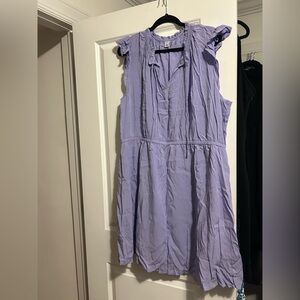 Old Navy Lavender Cap Sleeve Dress XXL